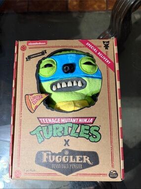 Fuggler x Teenage Mutant Ninja Turtles Leonardo Plush - Green & Blue